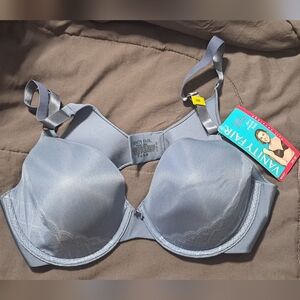 Vanity Fair Grey-Blue Underwire Bra - 38B